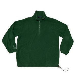 Vintage AKWA Men’s Quarter Zip Fleece Pullover Sz Large Made in USA